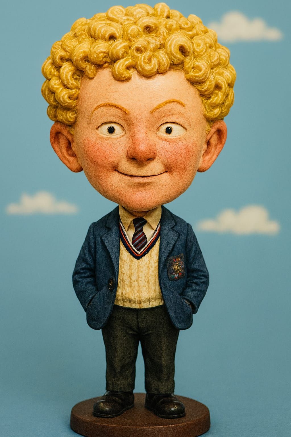 Basil Fotherington-Tomas bobblehead (from Molesworth)