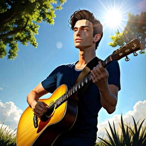 That boy I was, comes out and plays when the summer sun call...