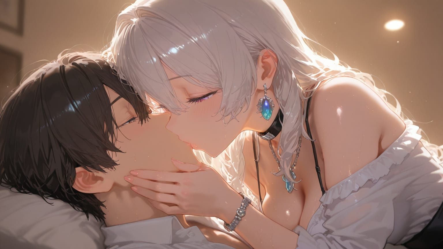 Heads over heels in love