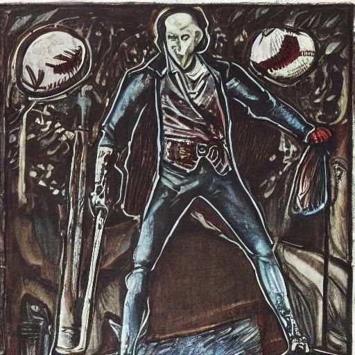 The vampire plays baseball, but deep down he despises everyo...