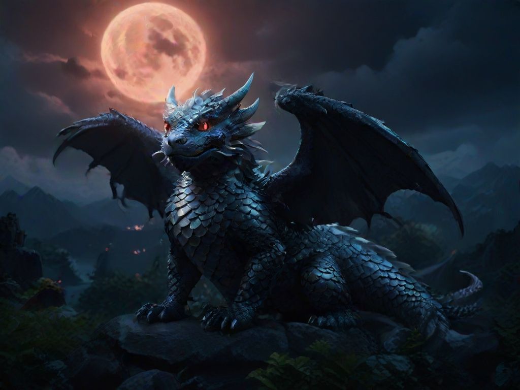 Blood Moon Dragon