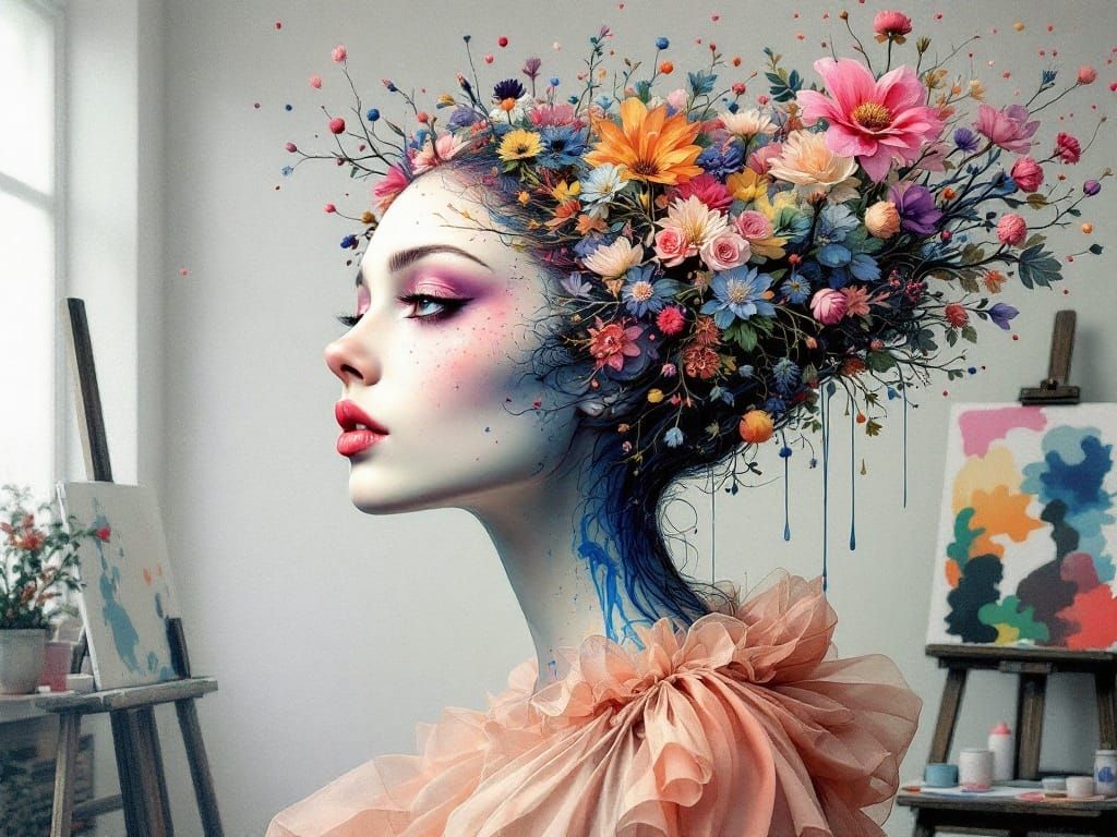 Weirdly Nouveau  by @greenygreens