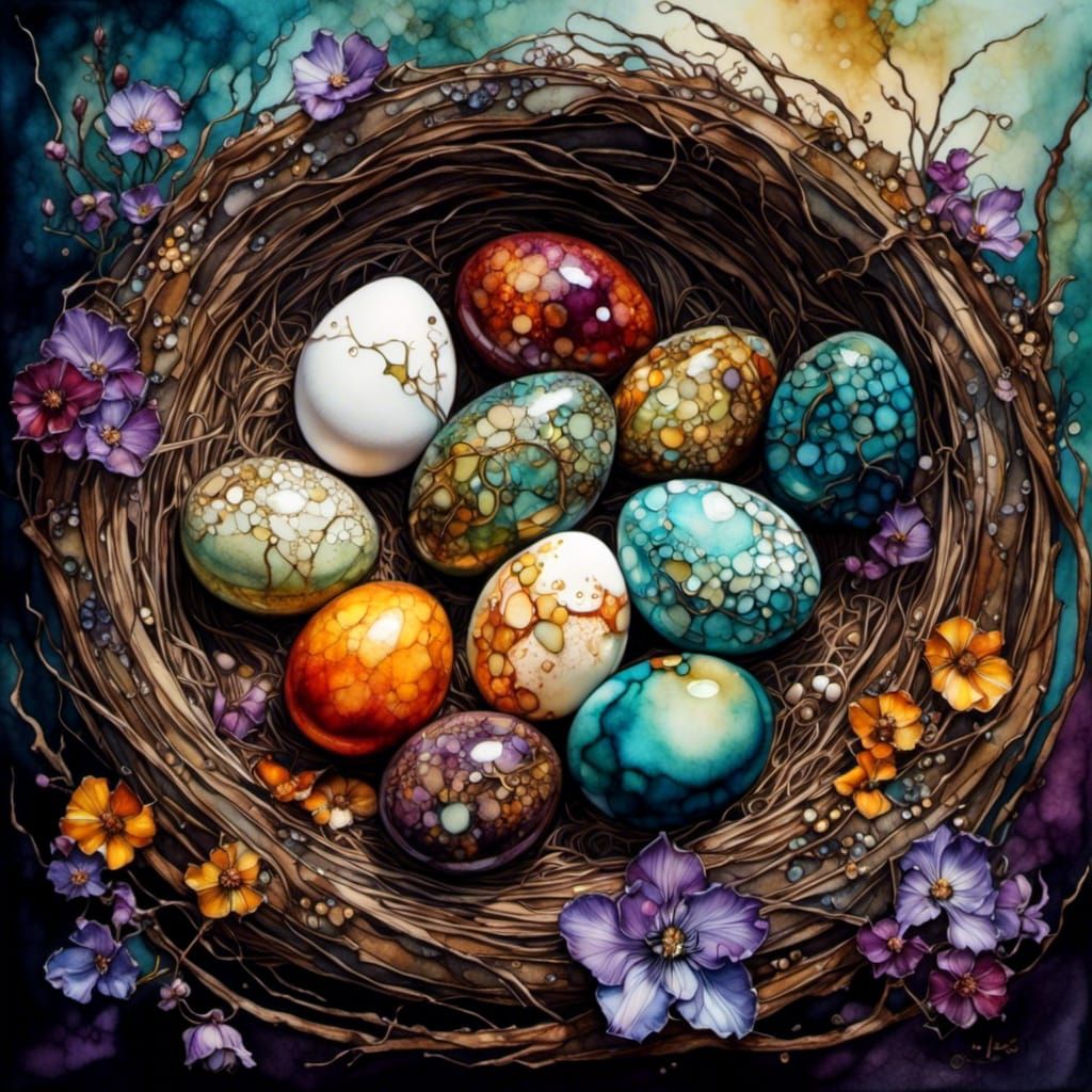 Eggs Eleven   by @Wry