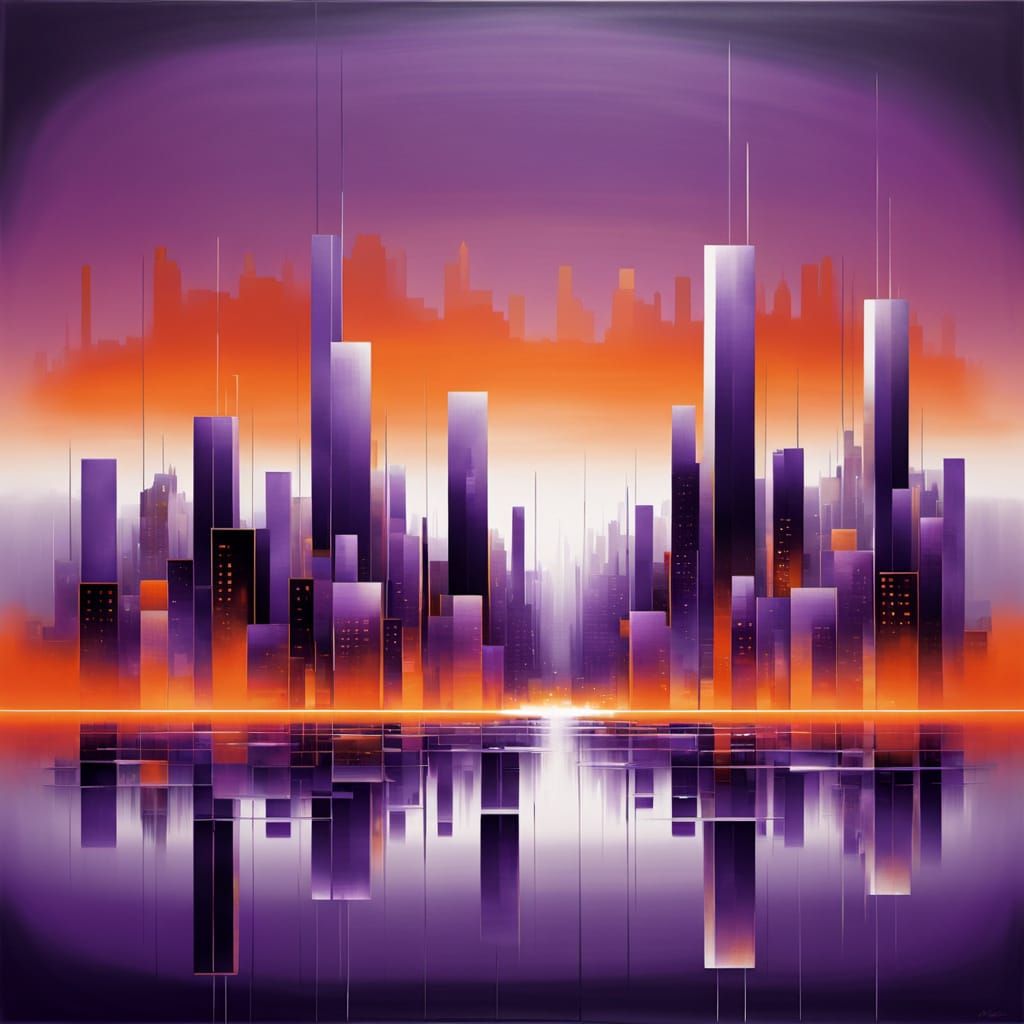 City skyline  by @Radiohead