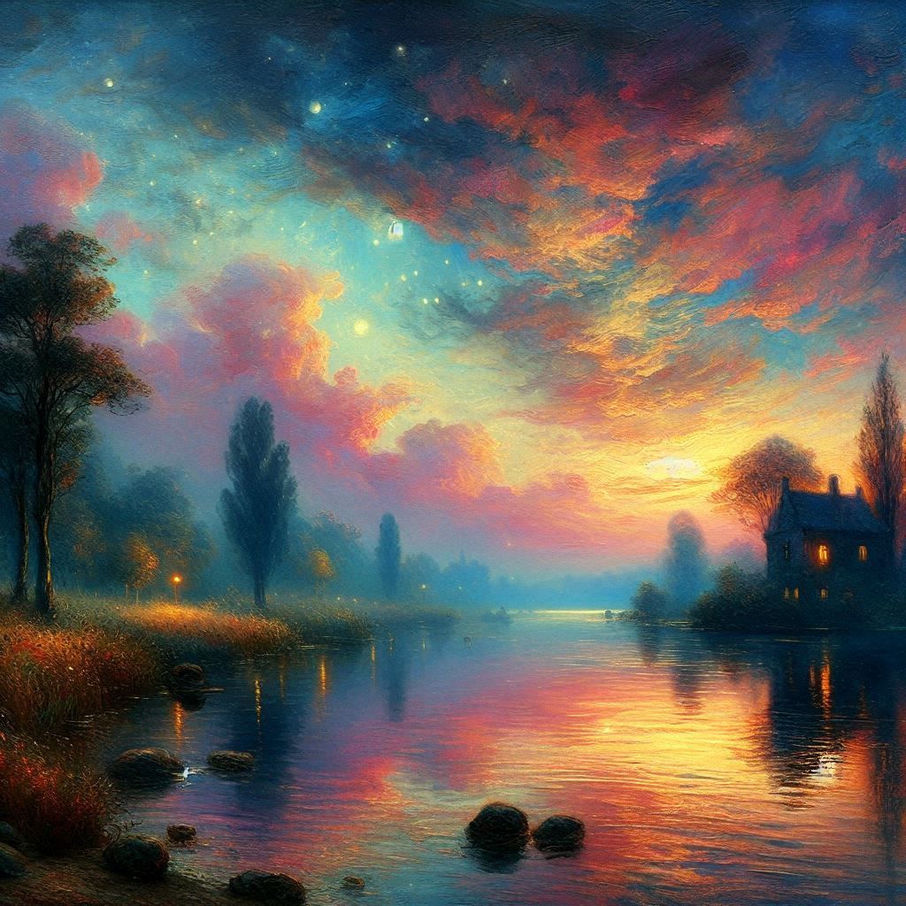 Sunset landscape