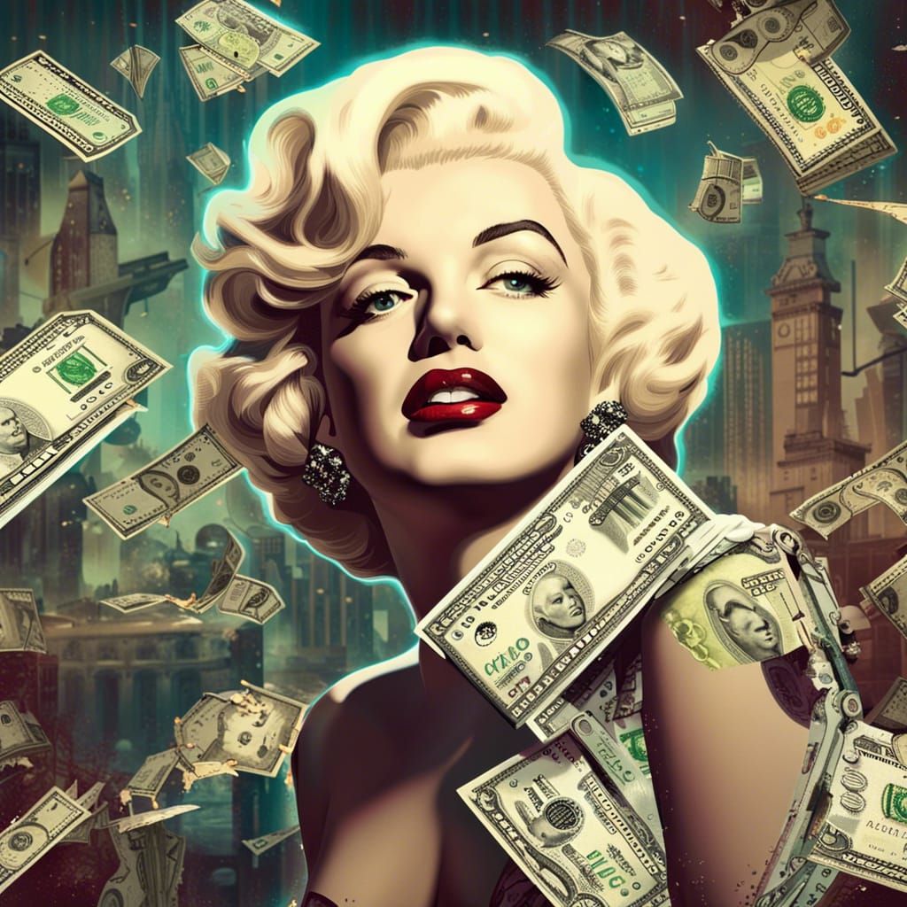 Marylin Monroe - AI Generated Artwork - NightCafe Creator