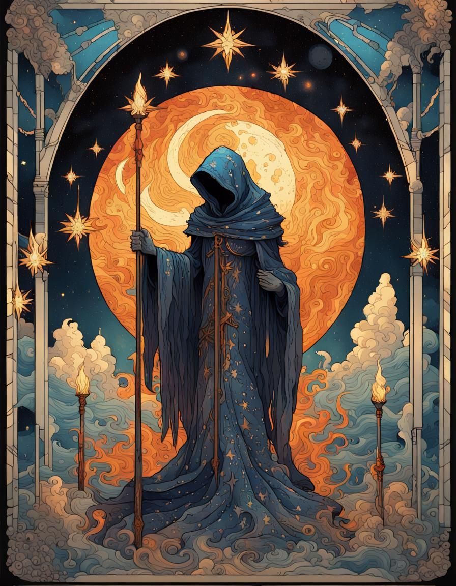 Tarot Card "Death"  by @Speach