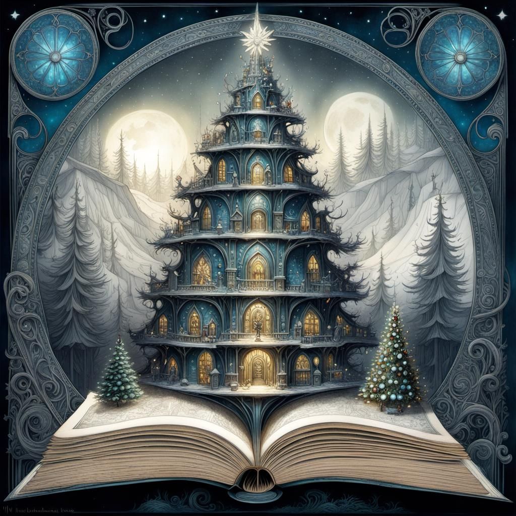 unconventional christmas trees house christmas tree inside popup