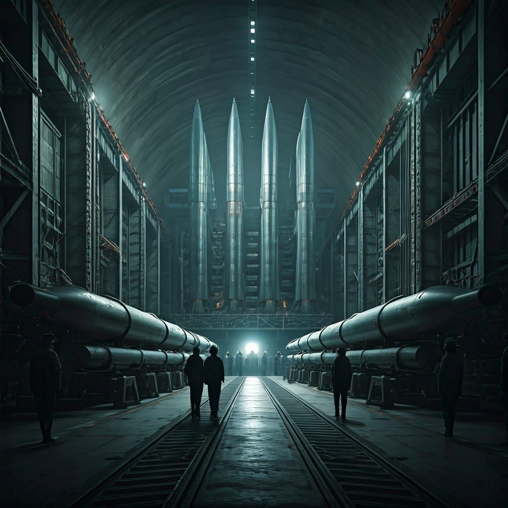 Underground Missile Facility in Iran Revealed