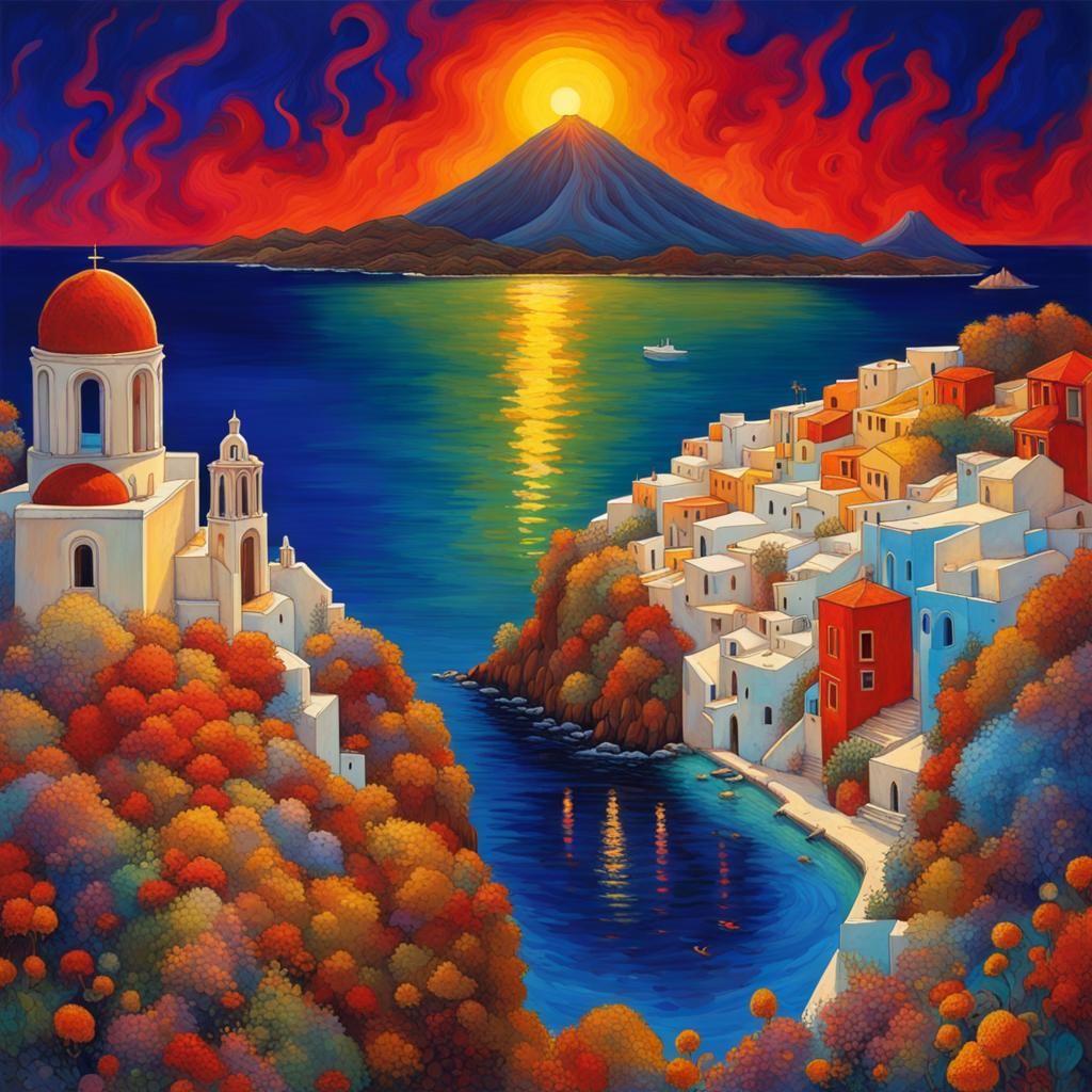 Sunsets in Greece!  by @Nikko P