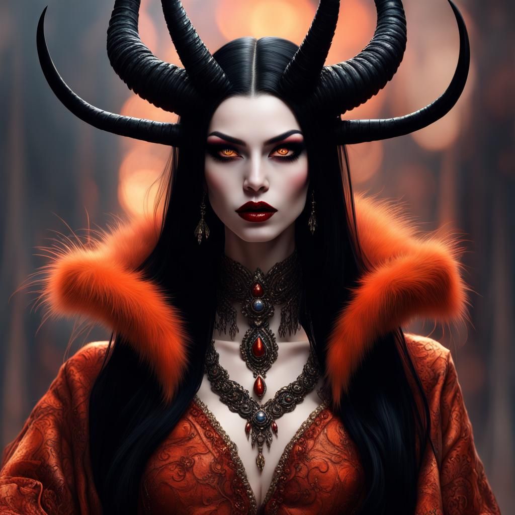 The demoness - AI Generated Artwork - NightCafe Creator