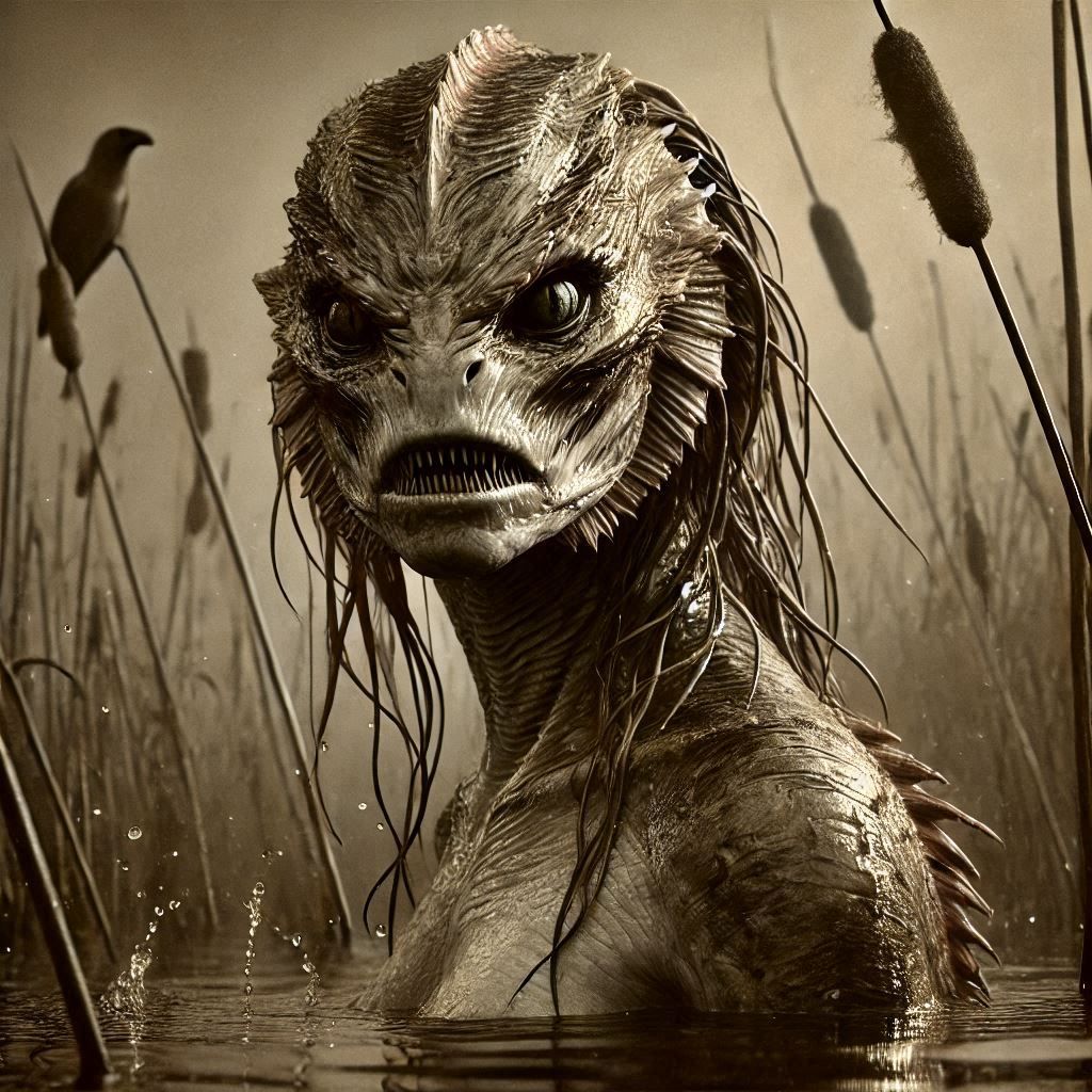 The Swamp Creature  by @Neluriko