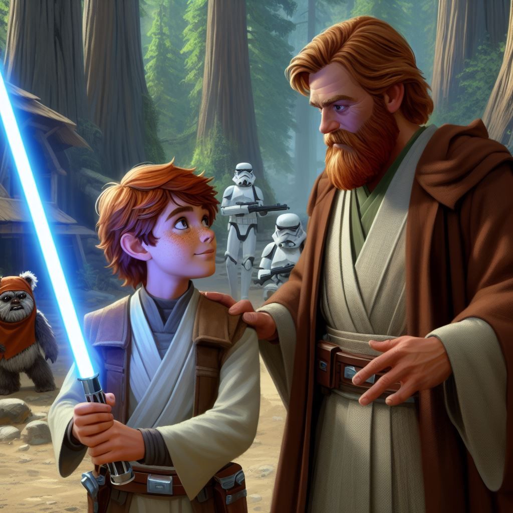 Save the Ewoks! I have faith in you my young apprentice!