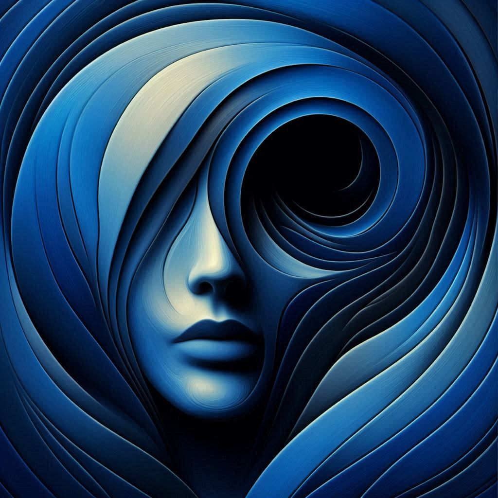 Don't try to understand. Just feel the blue. Breathe.