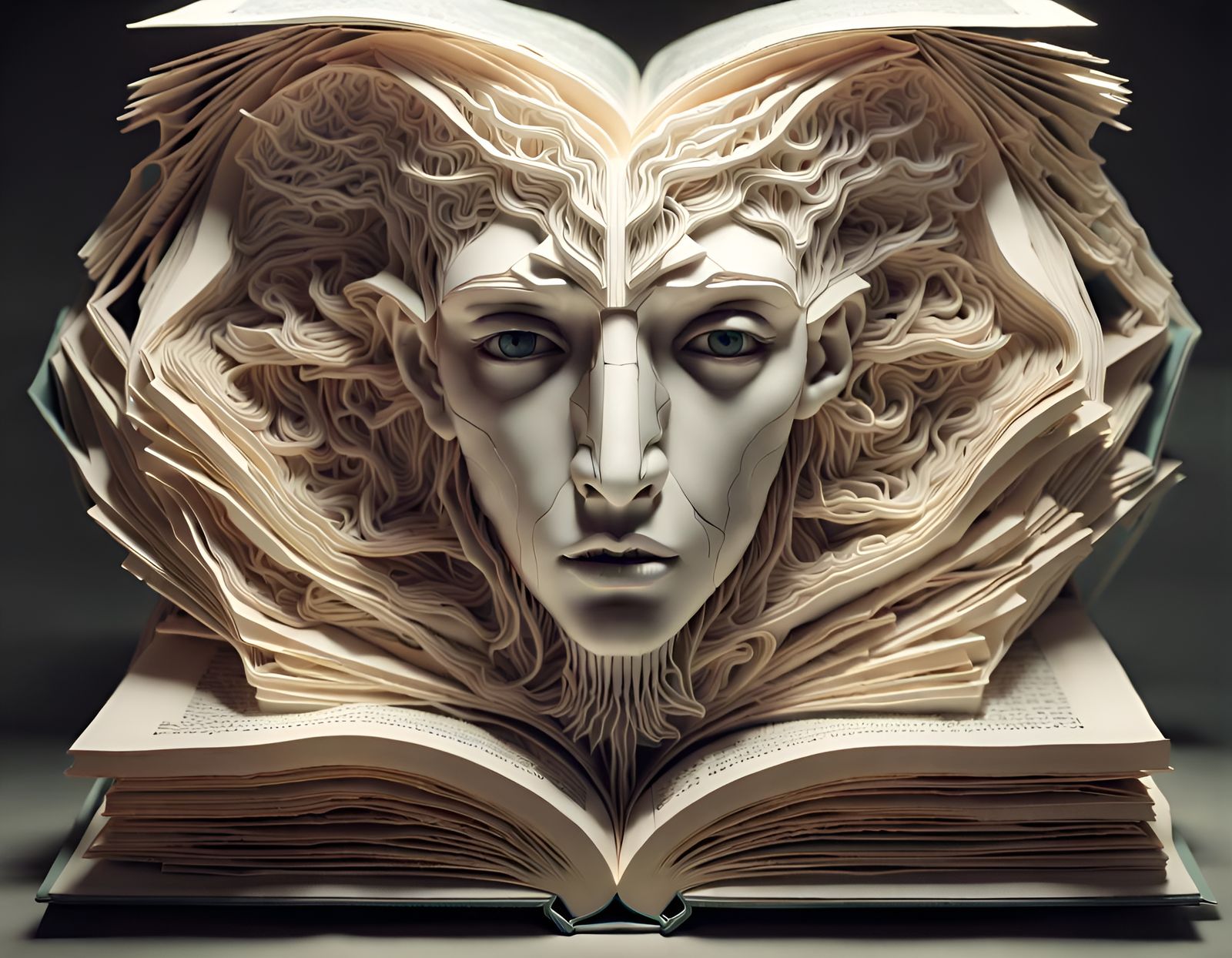 His Face Was An Open Book  by @Chaonea