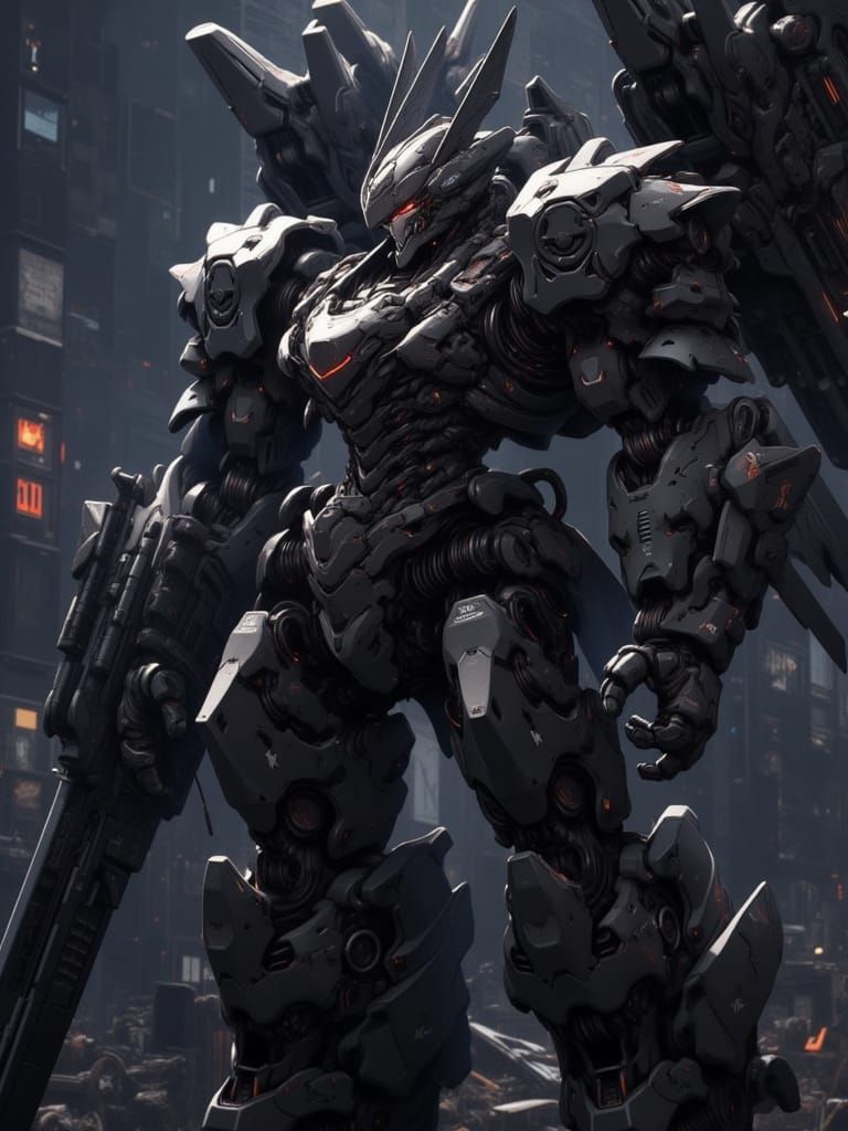 <lora:Extreme Gundam:1.0> .