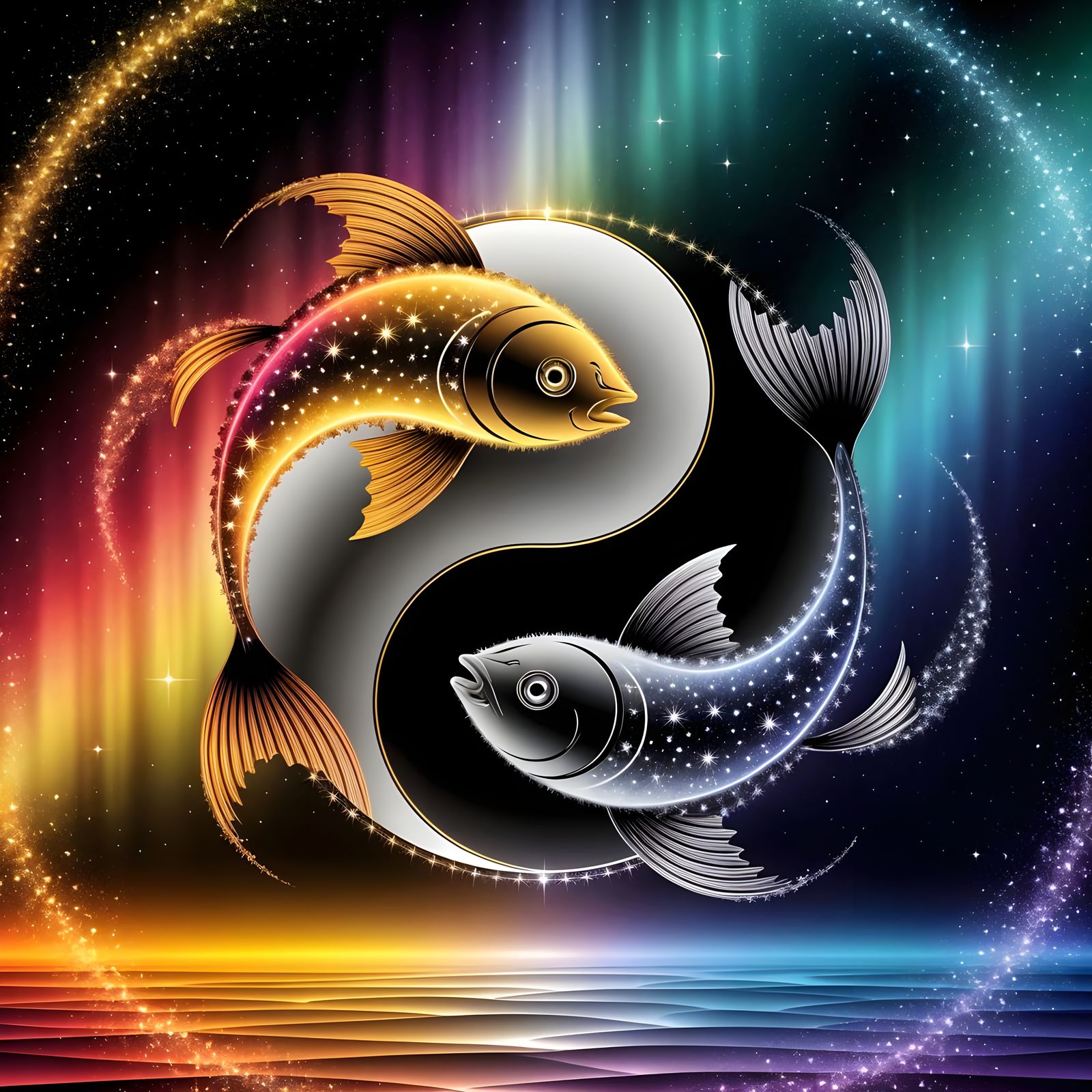 Yin Yang Pisces  by @KashmirMan