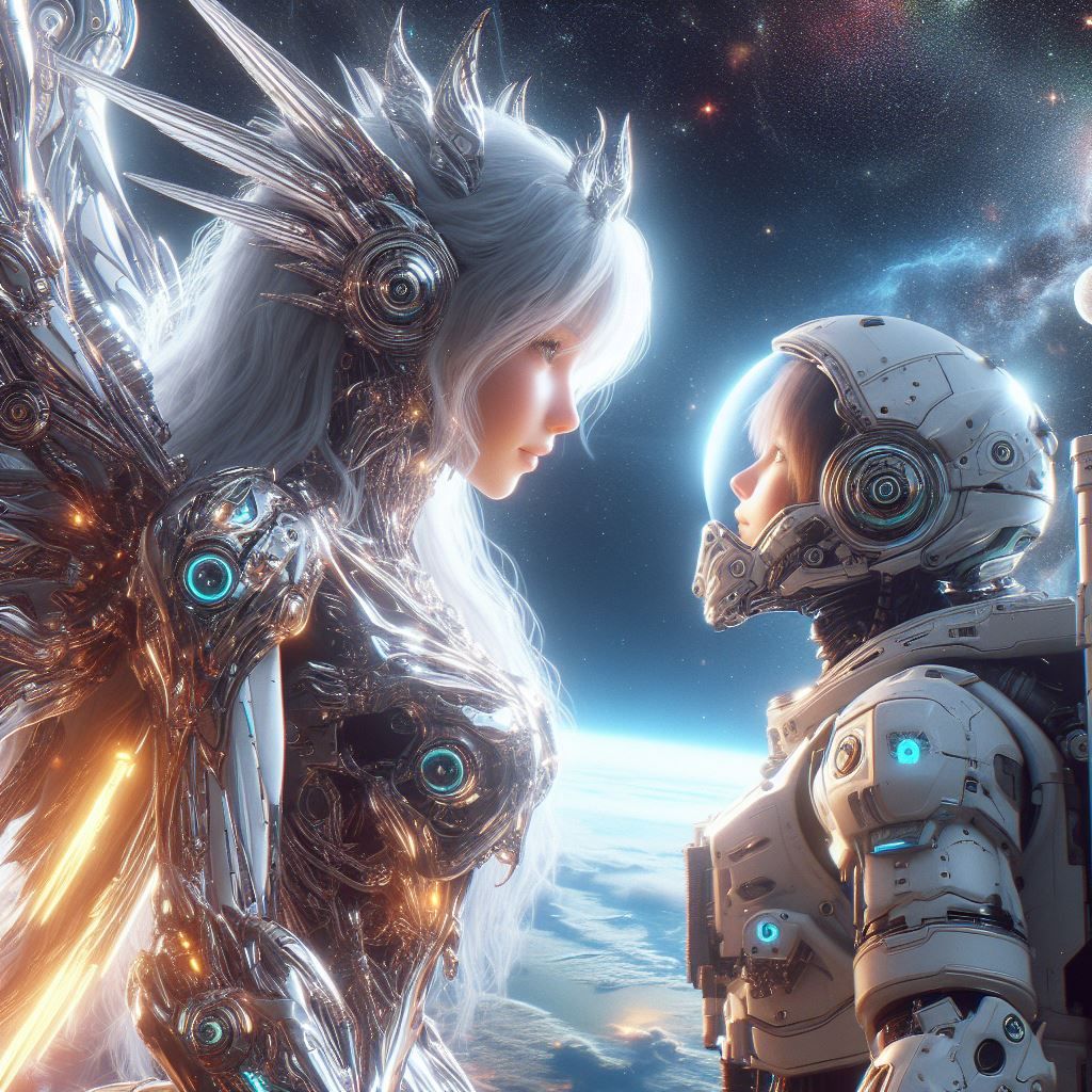 CyberAngel & Astronaut 2