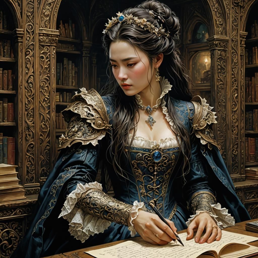 The farewell letter...