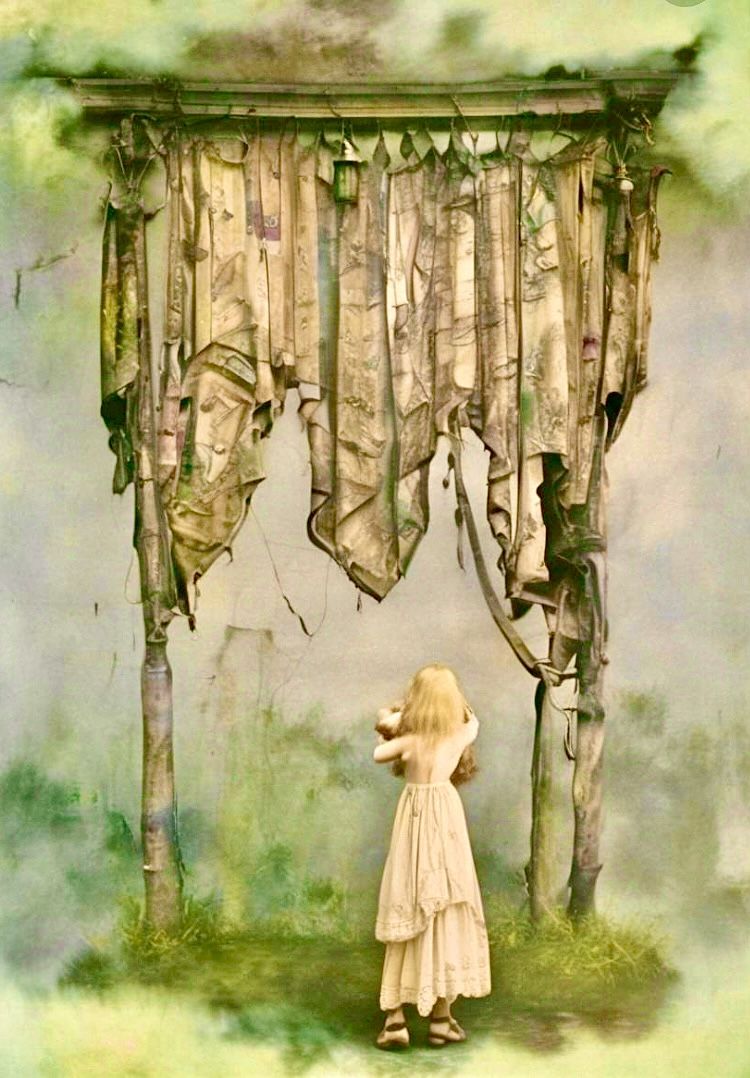 Liminal, in the style of Anselm Keifer