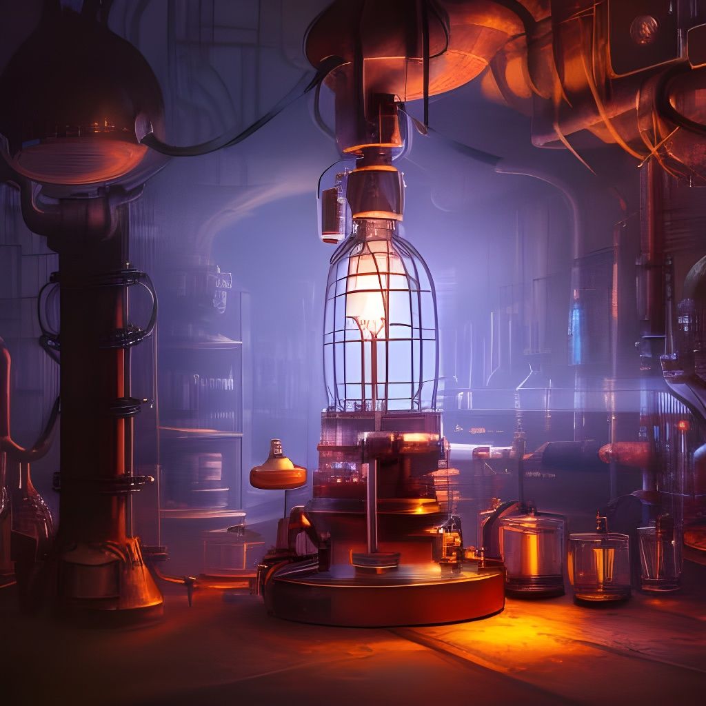 Secret laboratory  by @Thorgrimm Foehammer