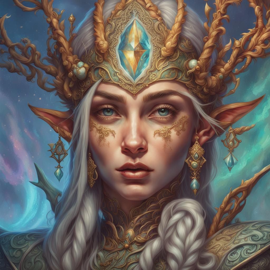 Elven queen - AI Generated Artwork - NightCafe Creator