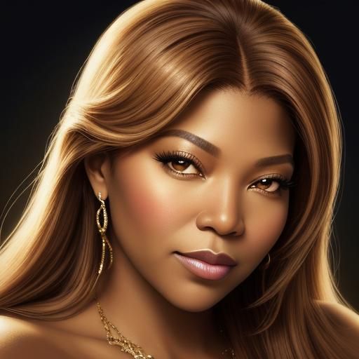 ✨❇️ glamour photo of queen latifah.