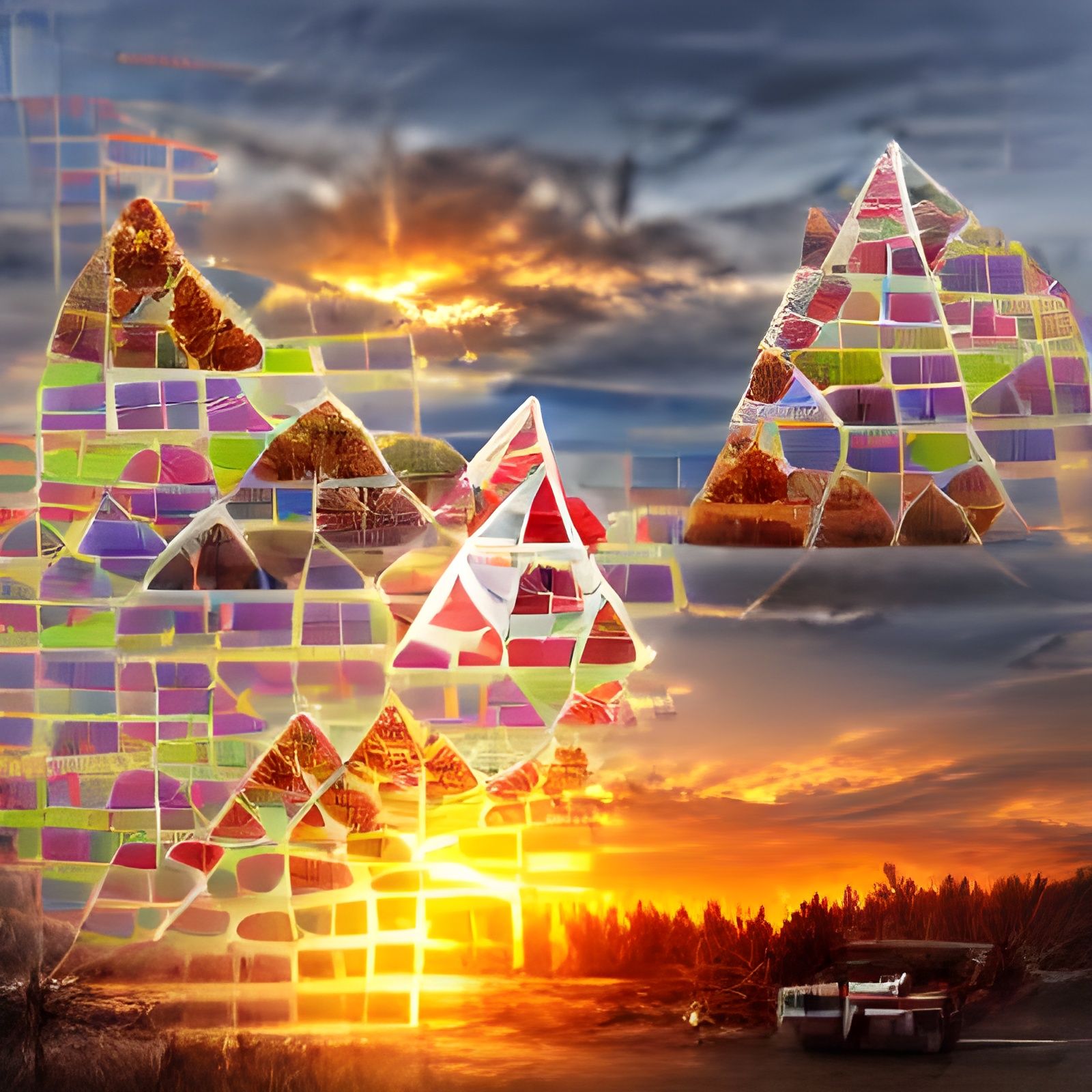 Sierpinski Sunset