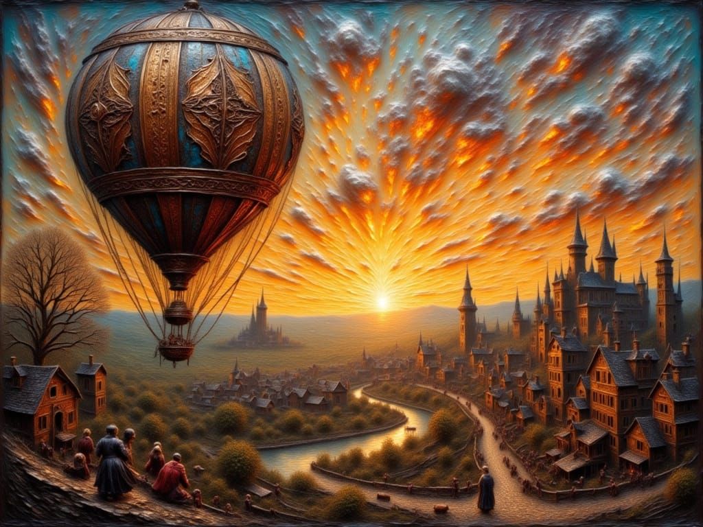 Testing new Lora <lora:3D Impasto:1.0> <lora:Macabre Flux:1.0>