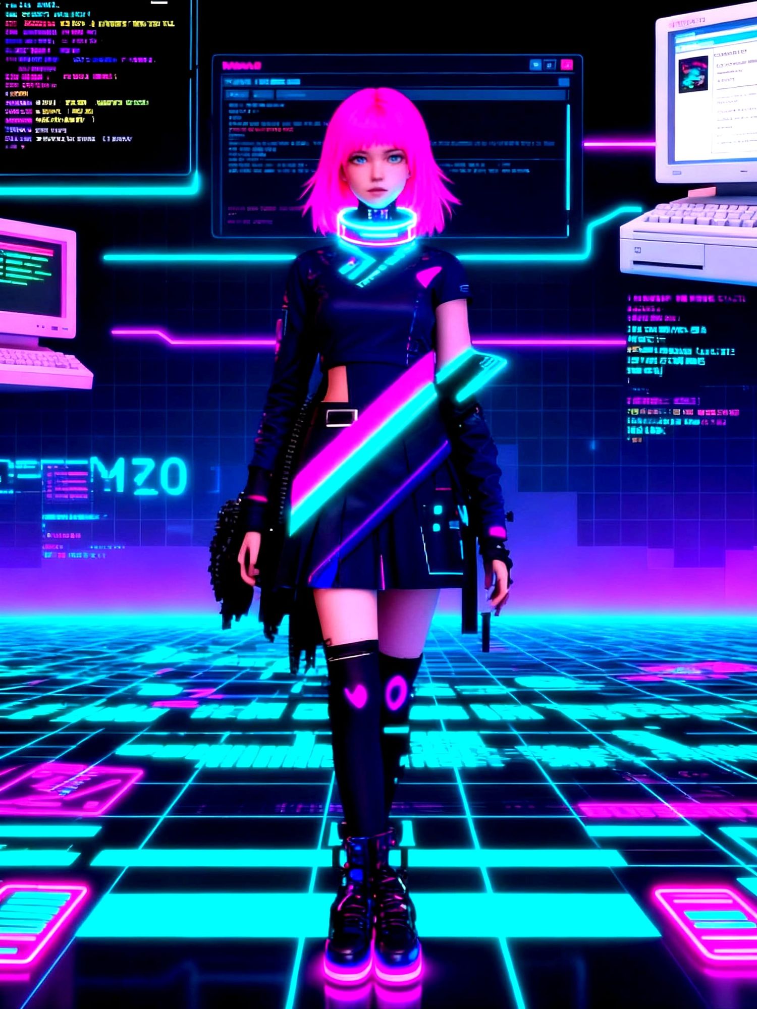 Retro Vtuber (Show talent dance)