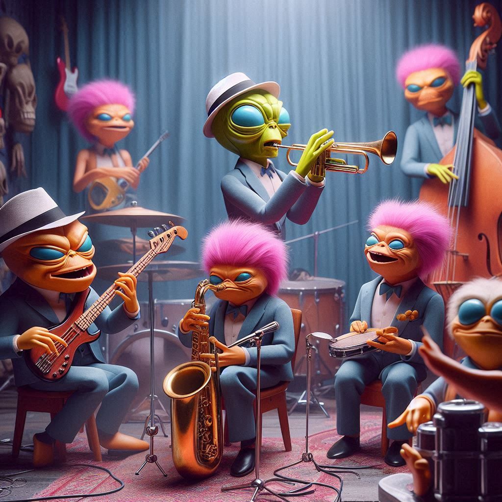 The Barkenalien jazz band