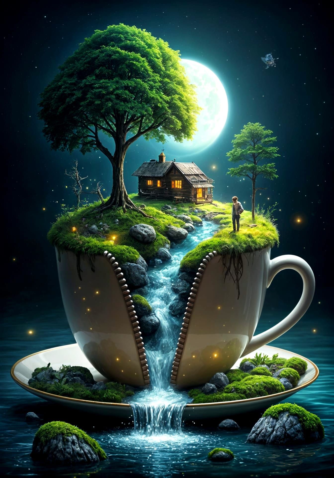 The Zippered Teacup  by @_falezhiagraphy_