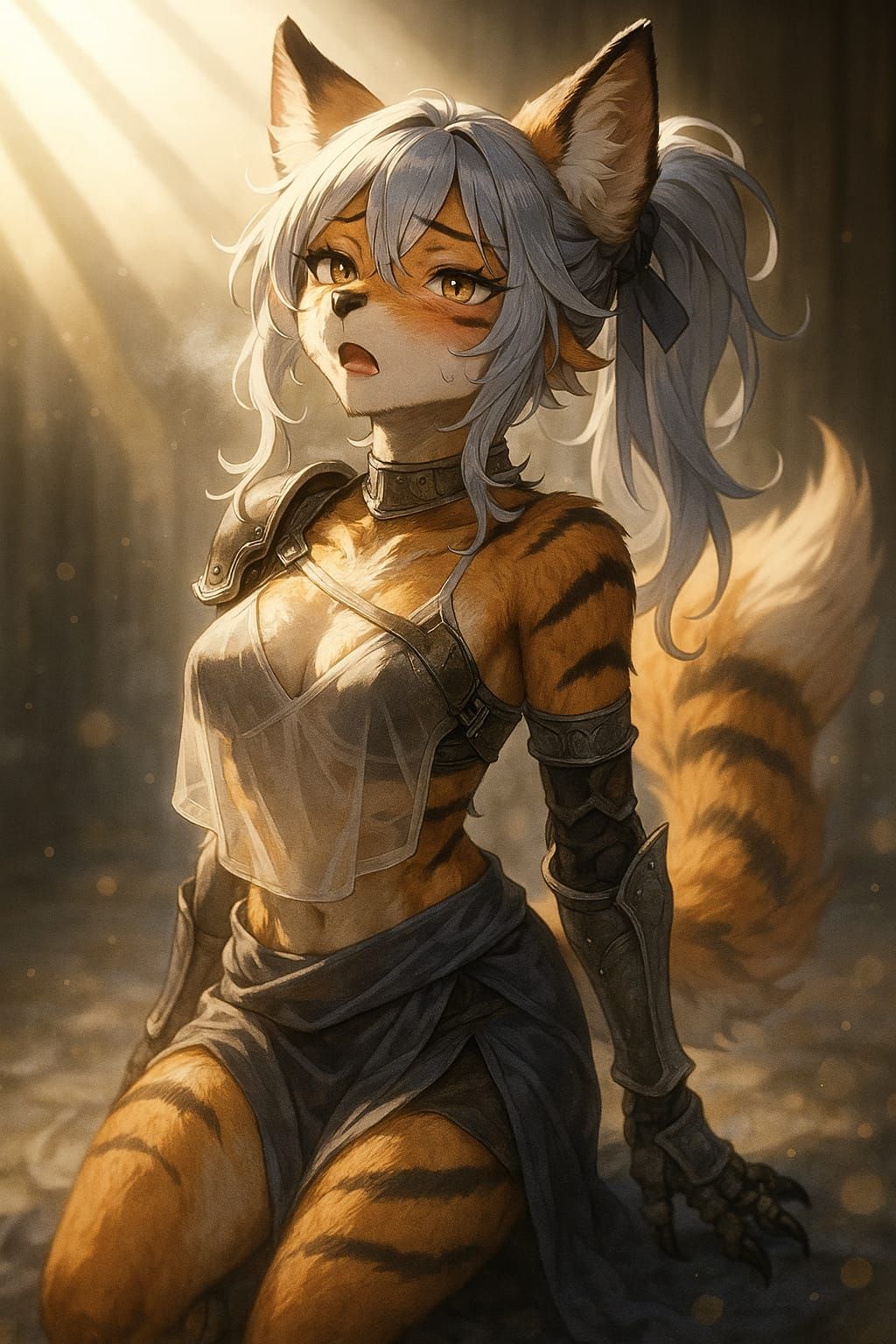 Tigerfox Exhausted
