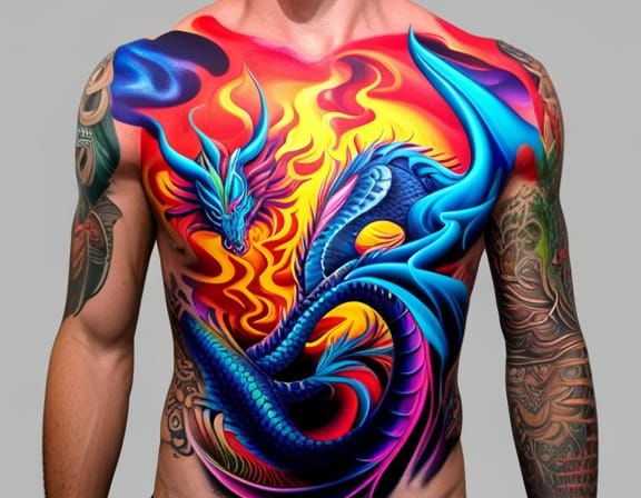 Dragon tattoo