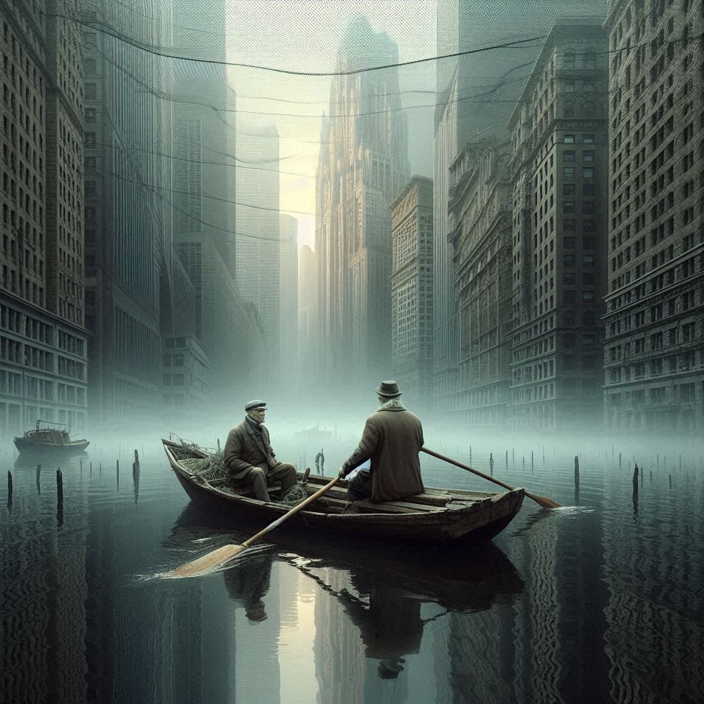 In the boat of an ancient dream