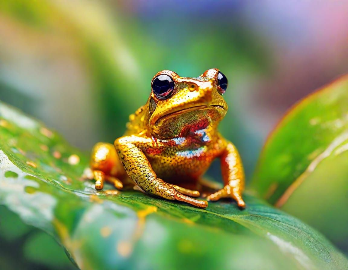 Extinct golden toad.  by @proofman