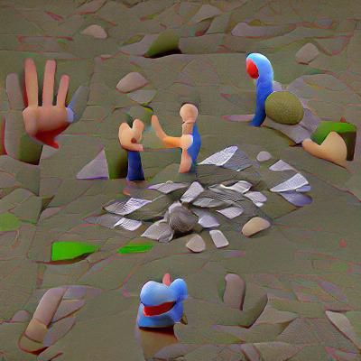 Rock paper scissors but the players are depressed 8k resolut...