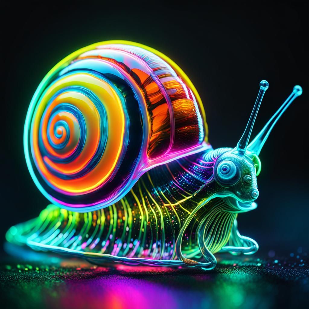 Glowing neon