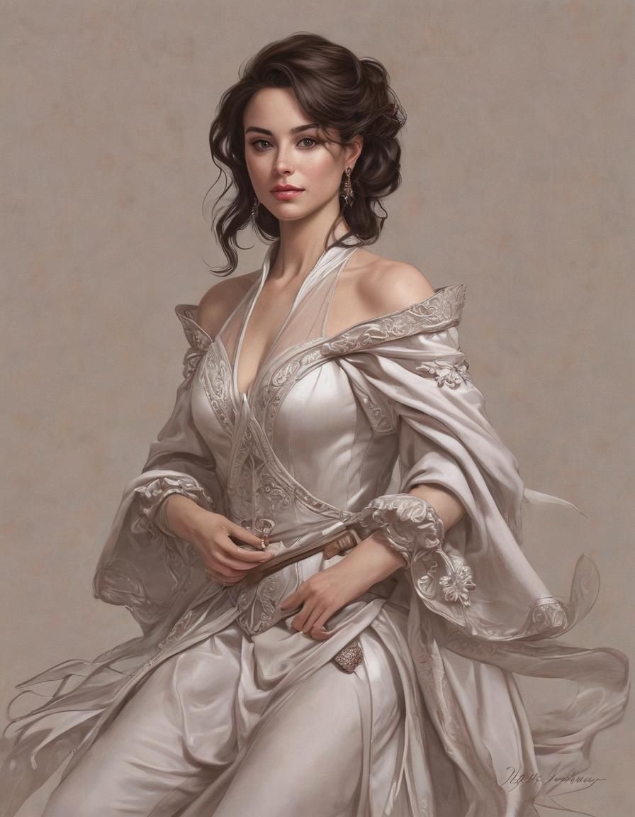 In the style of Magali Villeneuve