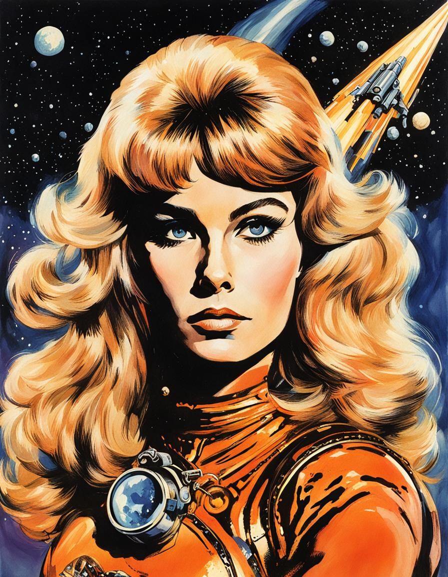 Barbarella portrait 2