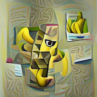 Banana cubist