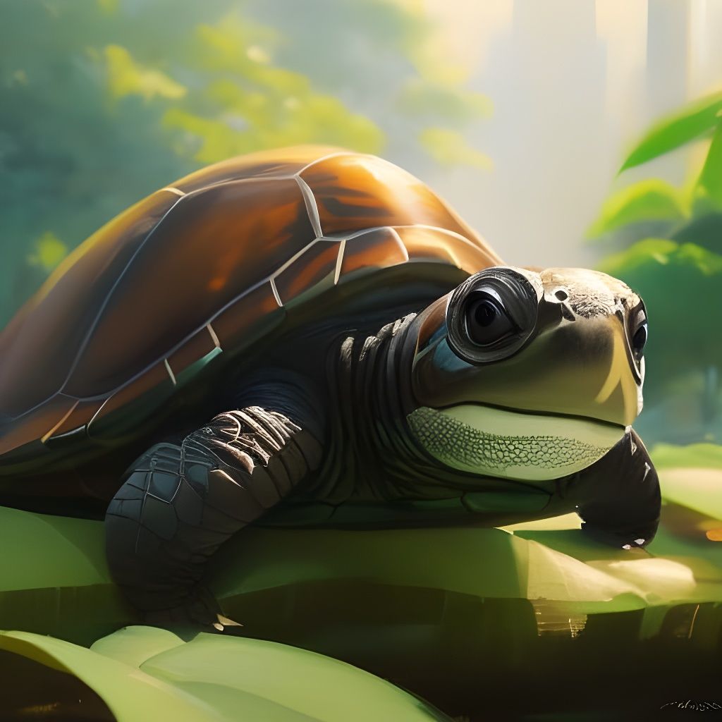 I Like Turtles - AI Generated Artwork - NightCafe Creator