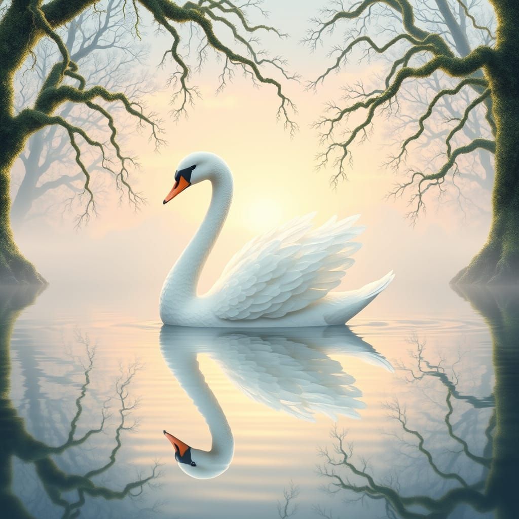 Swan   by @Truffle08