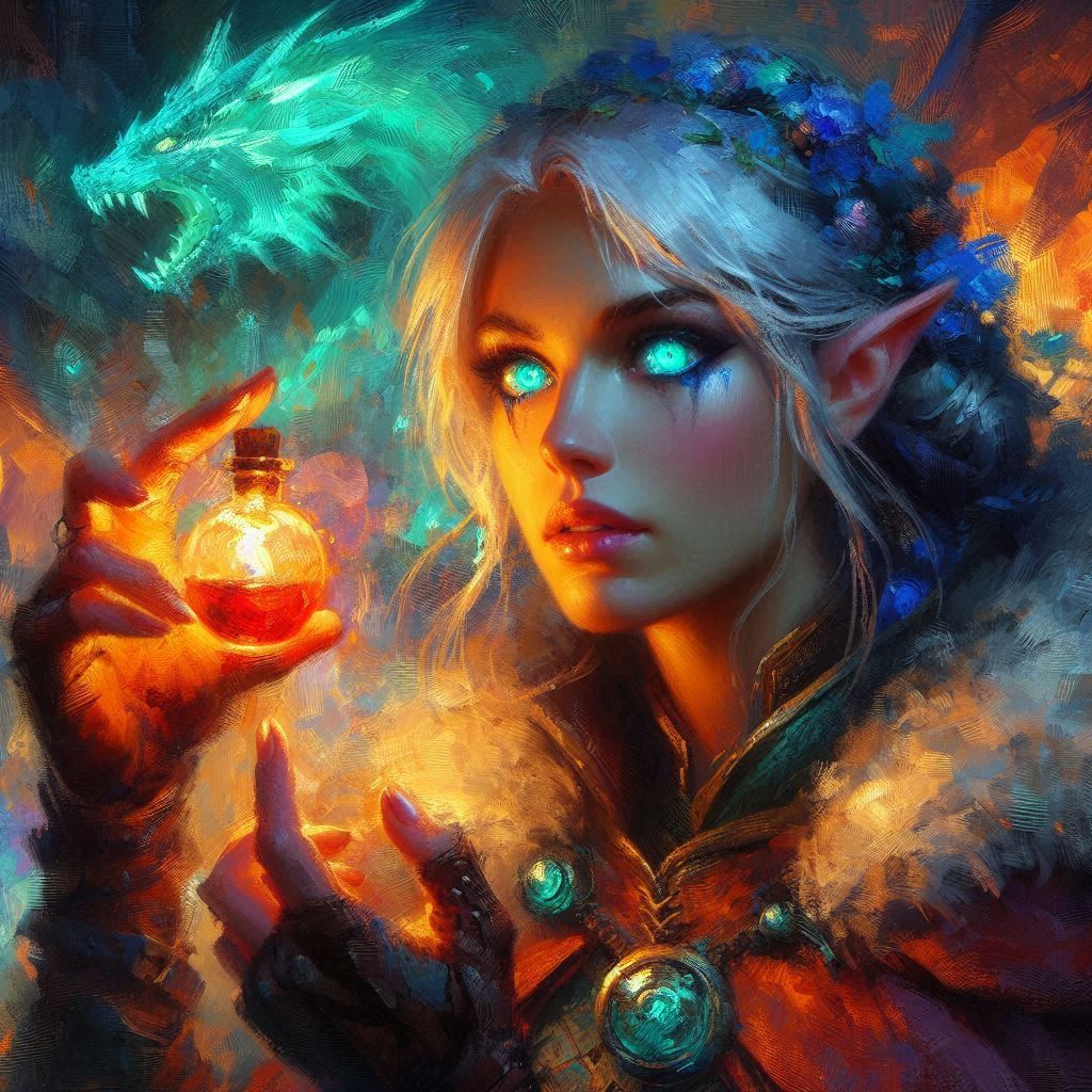 The Dragon's Blood Vial