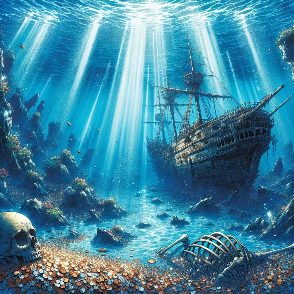 Shipwrecked rusty old friggart