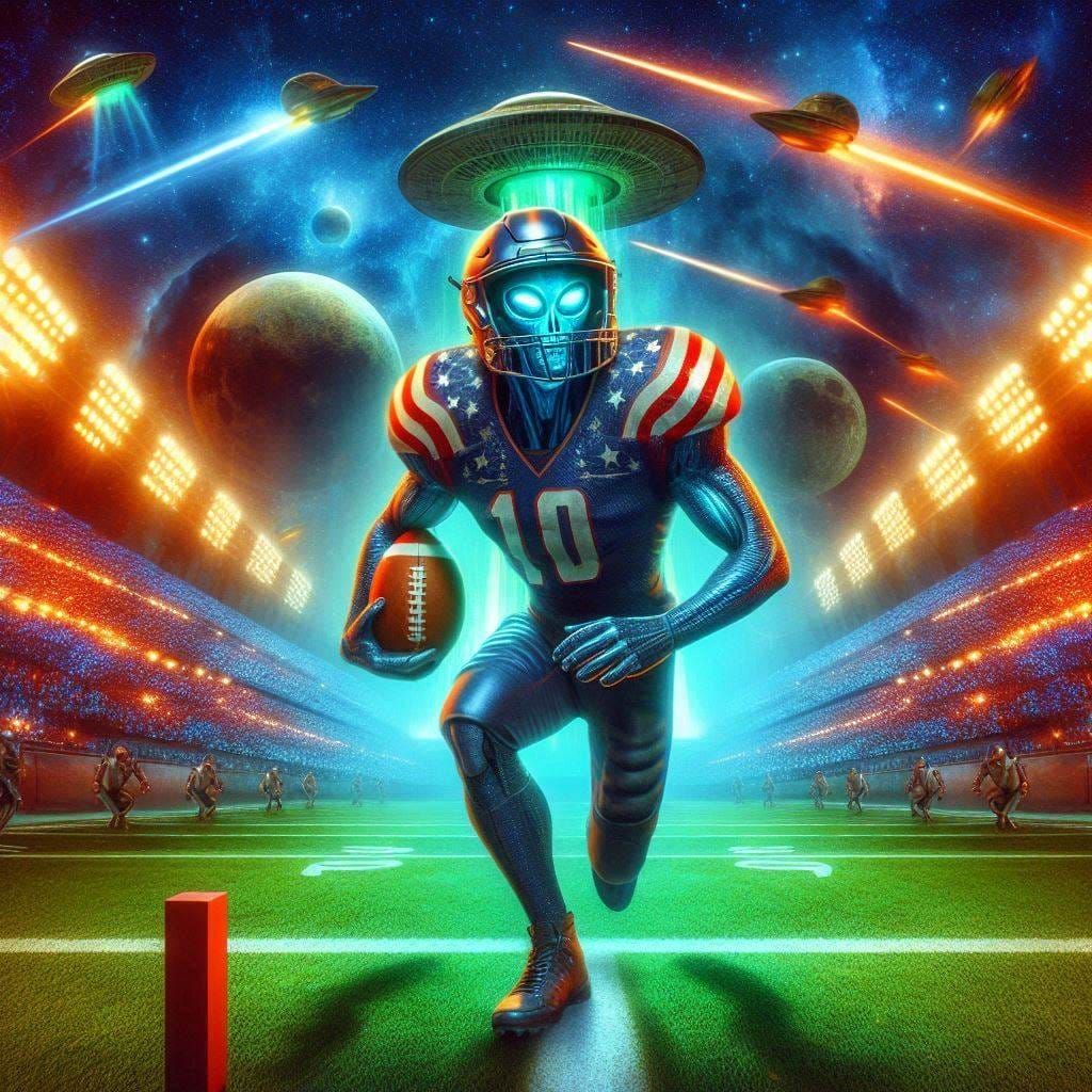 Alien Outlaw, Space Football League :):