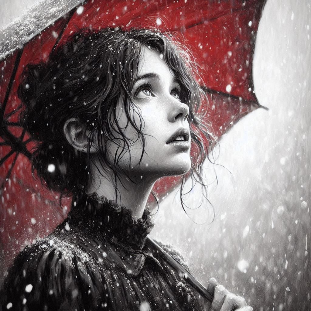 There's something about watching snowfall  by @Trivya