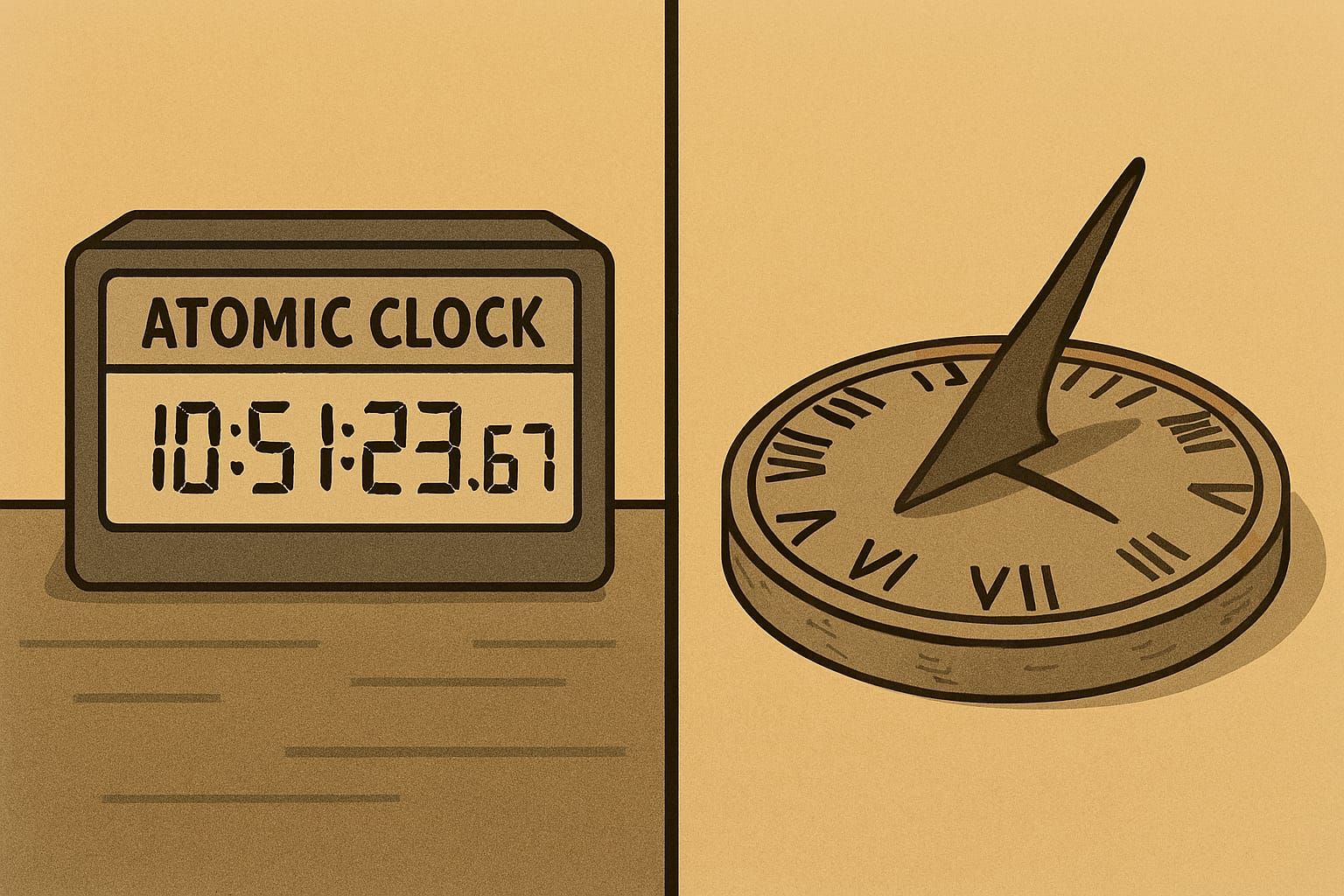 Timekeeping, then and now (Quest 3-5-3)