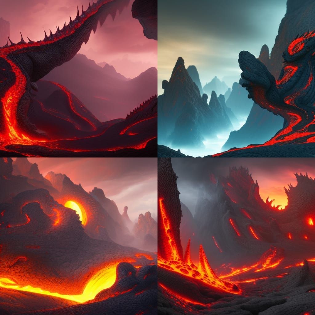 Dragons hidden