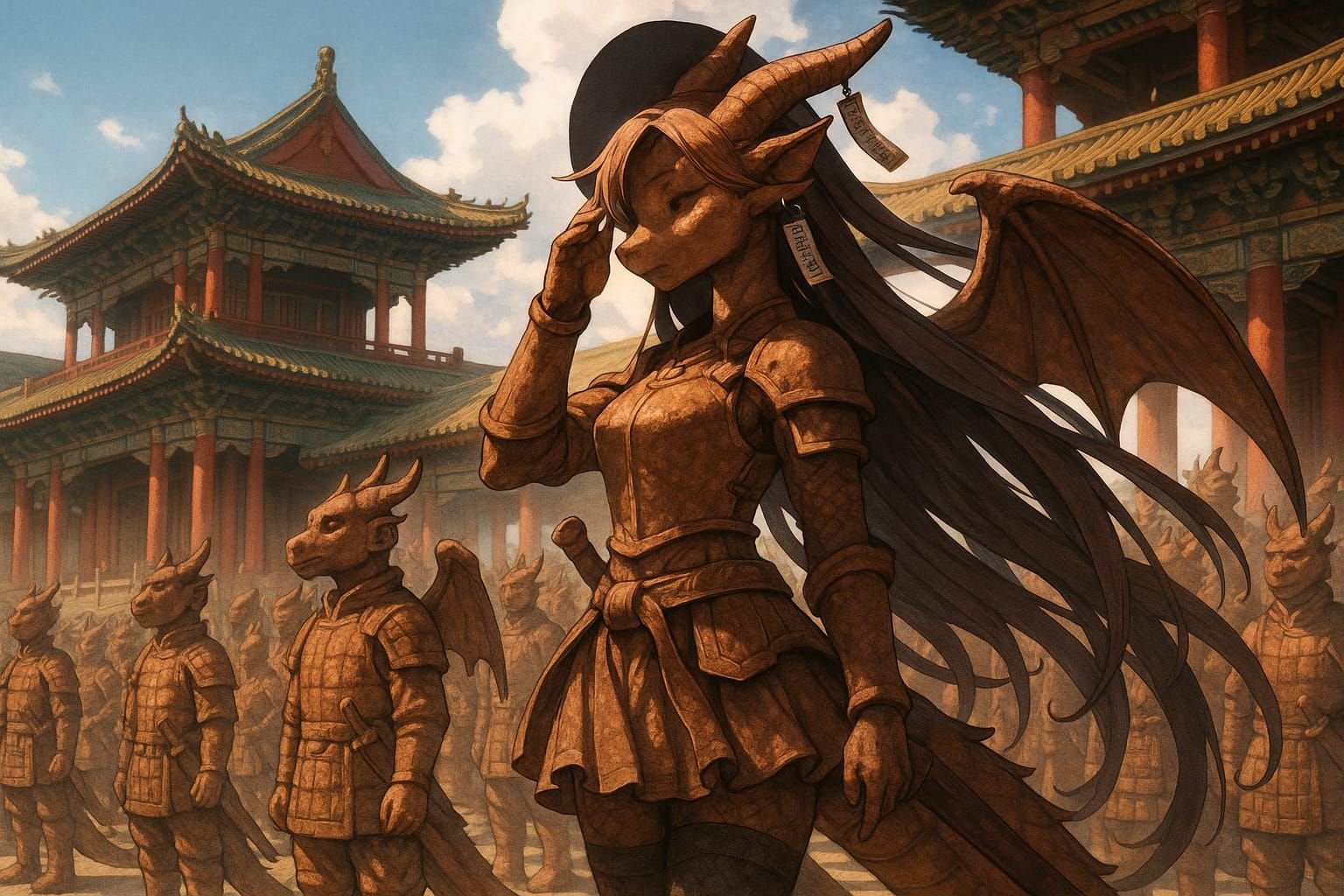 Terracotta Dragon Guard